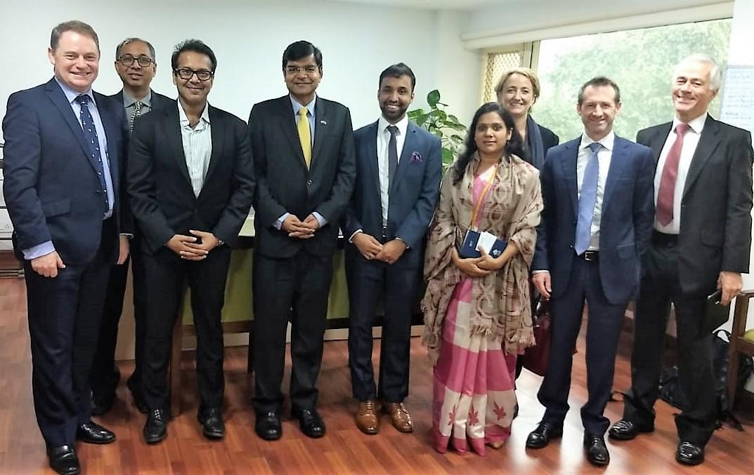 Indian Government Ministry of Housing and Urban Affairs, Smart Cities with Mr Kunal Kumar (Joint Secretary) with DIT and the UK Mission (CDBB, BRE, nPlan, Crossrail International) Blog: International - India-UK Tech Festival