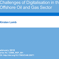 Report: Challenges of Digitalisation in the Offshore Oil and Gas Sector