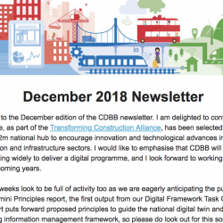 CDBB's December 2018 Newsletter 