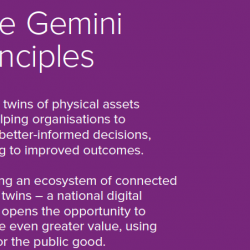 Press Release: Principles to guide the development of the National Digital Twin released