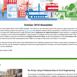 2018 CDBB October Newsletter