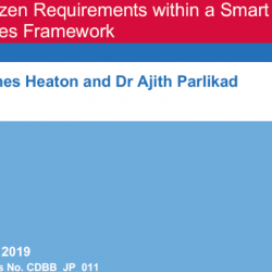 Monthly Paper: Citizen Requirements within a Smart Cities framework