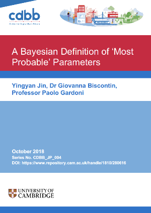 Monthly Paper: A Bayesian Definition of Most Probable Parameter