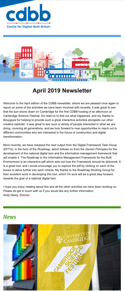 CDBB April Newsletter